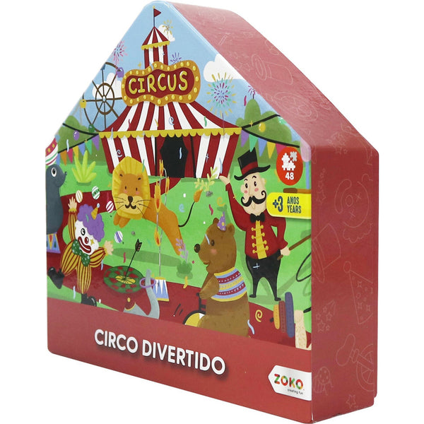 Puzzles Mundo Fadas / Circo Divertido / Viagem Espaço Sortido