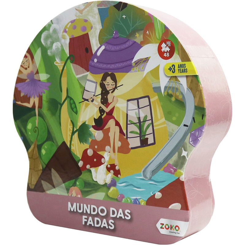 Puzzles Mundo Fadas / Circo Divertido / Viagem Espaço Sortido