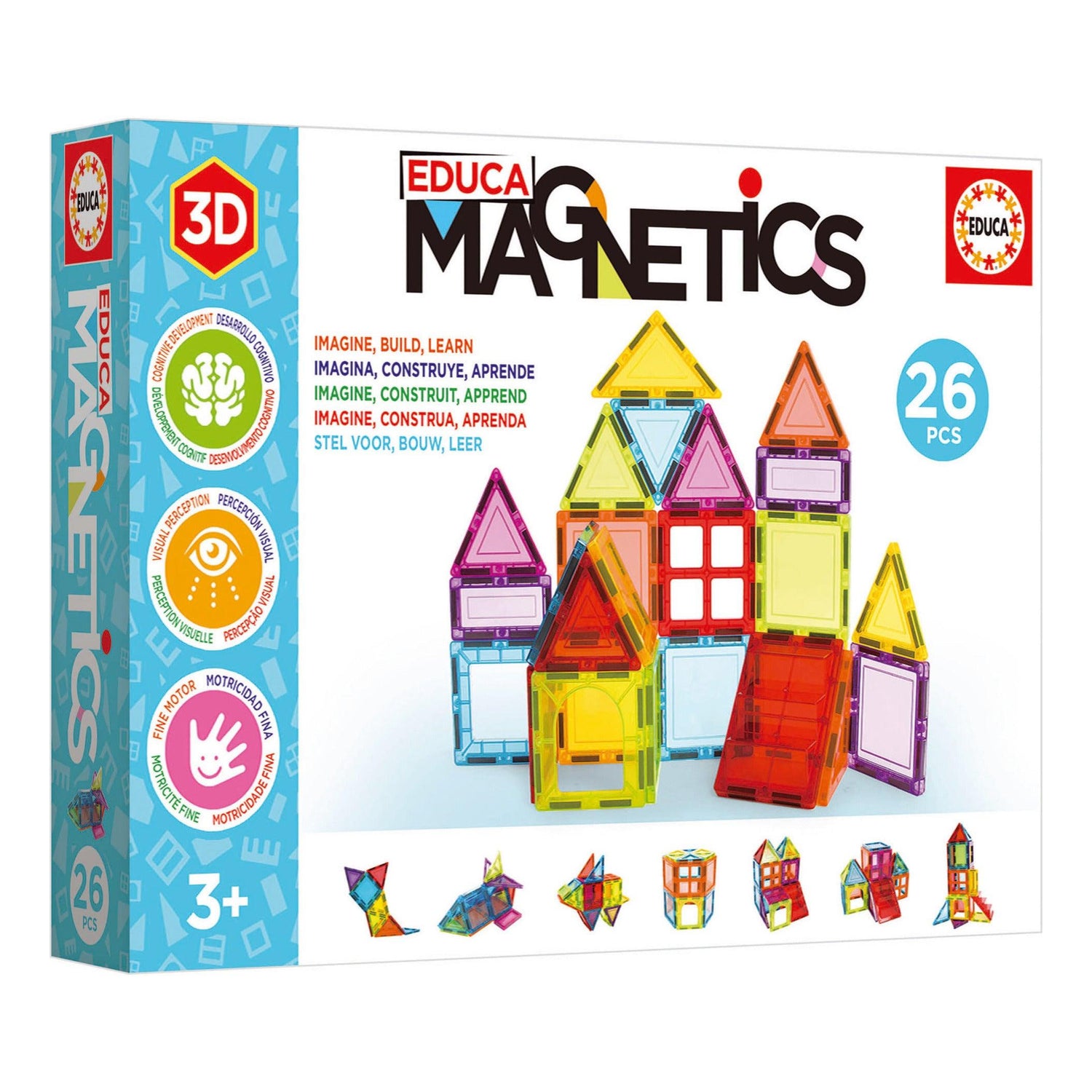 Educa - Jogo Magnetics 26 Peças