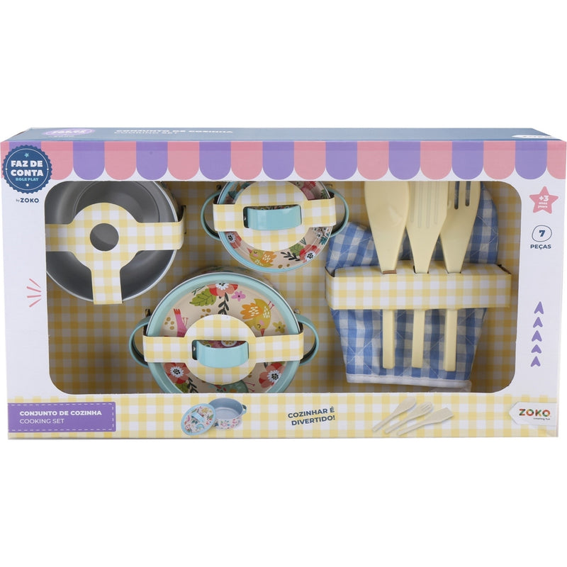 Faz Conta - Conjunto De Cozinha