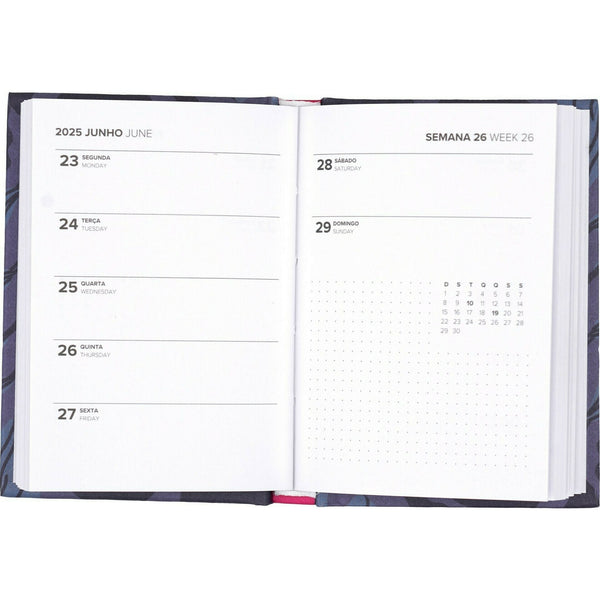 Agenda A7 2025 Semanal Botanic Note!