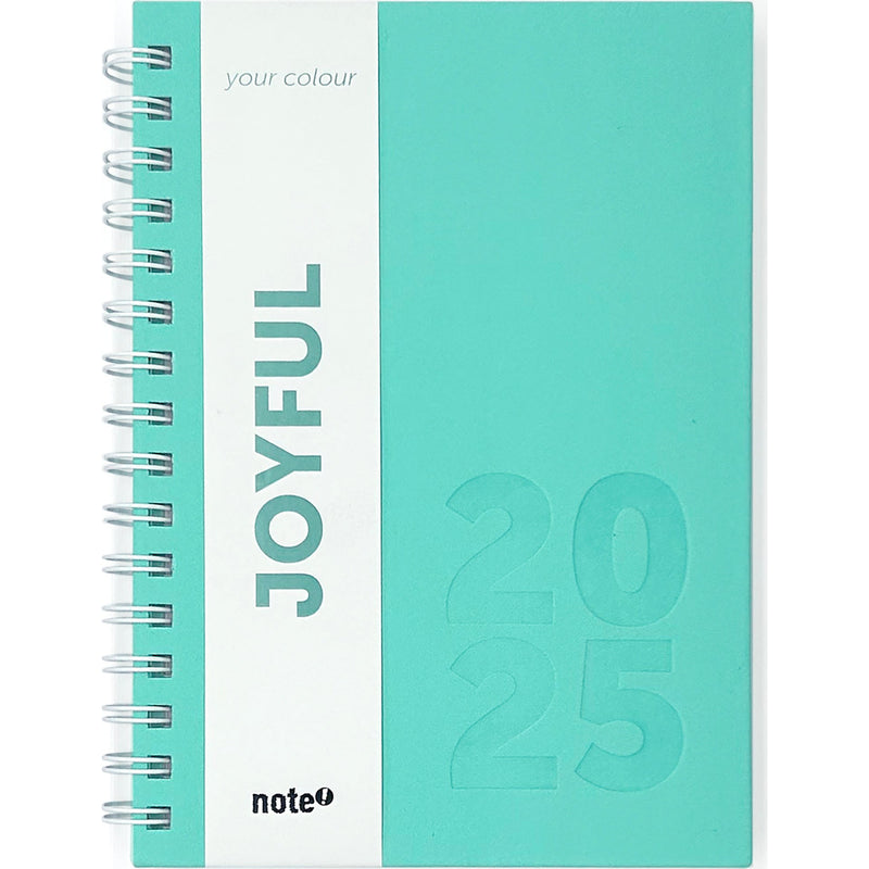 Agenda A5 2025 Semanal Your Colour Joyful Note!