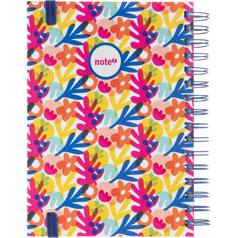 Agenda A5 2025 Espiral Semanal 16 Meses Doodle Note!