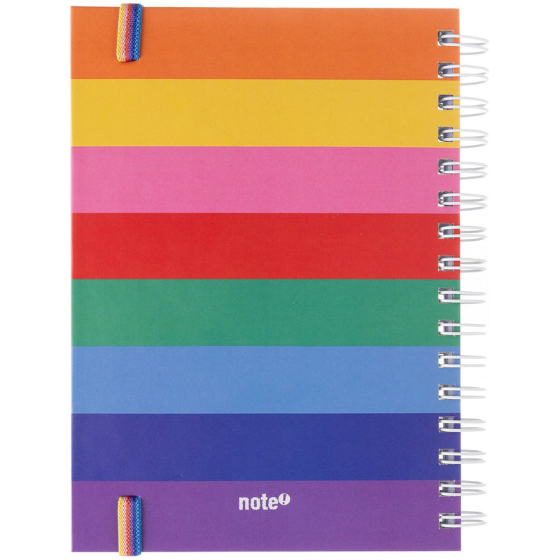 Agenda A5 2025 Espiral Semanal 16 Meses All Color Note