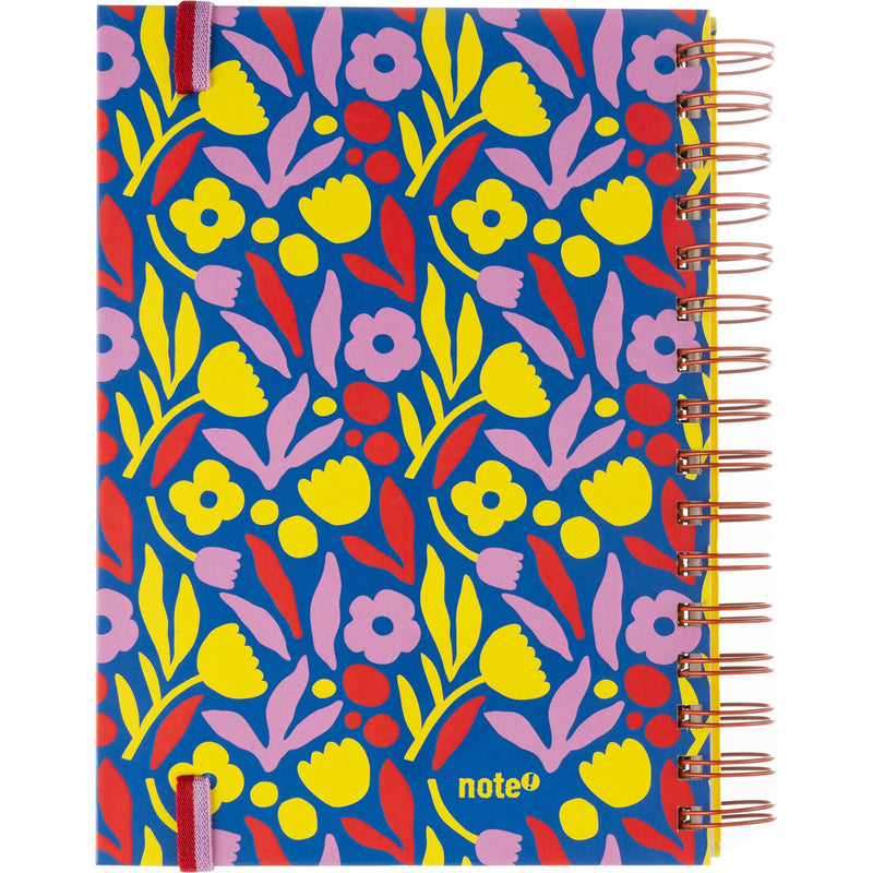 Agenda A5 2025 Capa Dura Sem Flowers Note!