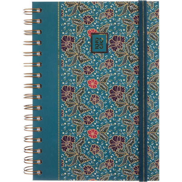 Agenda A5 2025 Espiral Diária Folk Note!