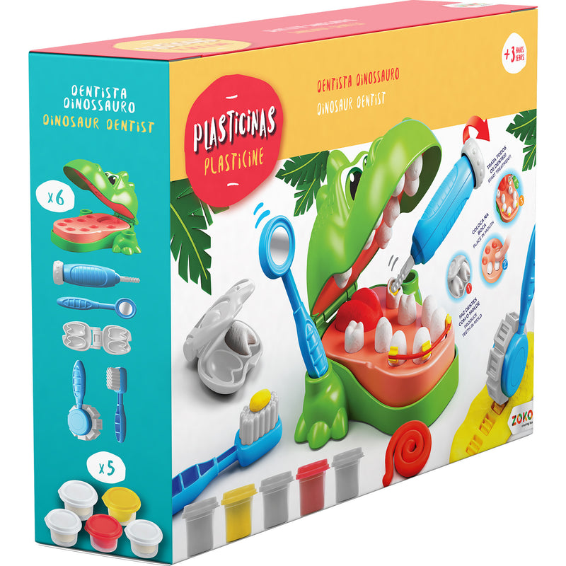 Zoko Plasticinas - Dentista Dinossauro