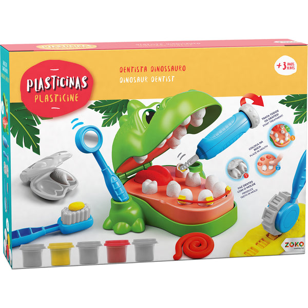 Zoko Plasticinas - Dentista Dinossauro