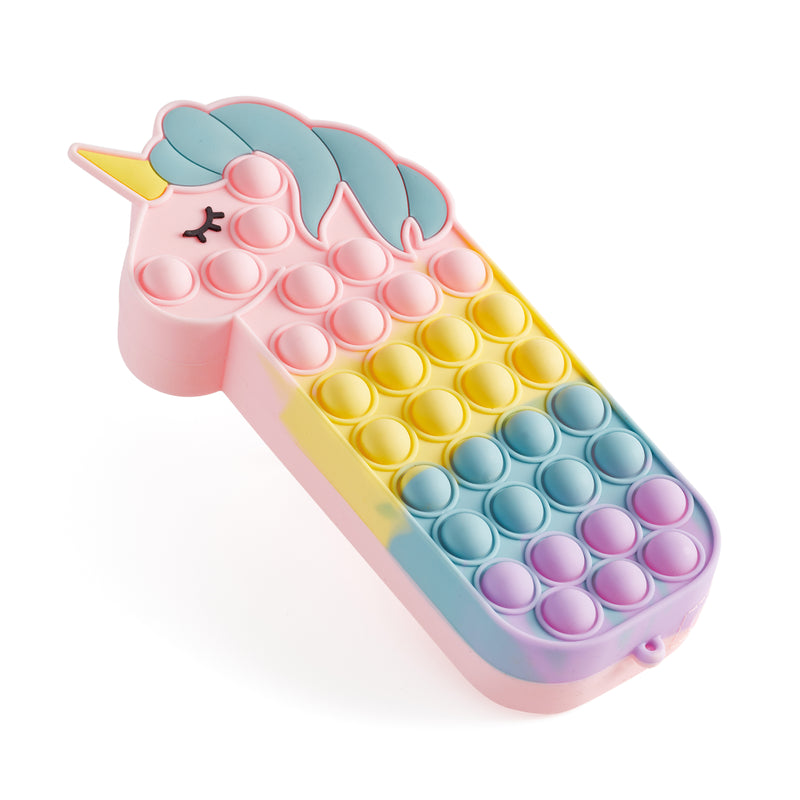 Estojo Unicornio Rosa Popit B2F Apli