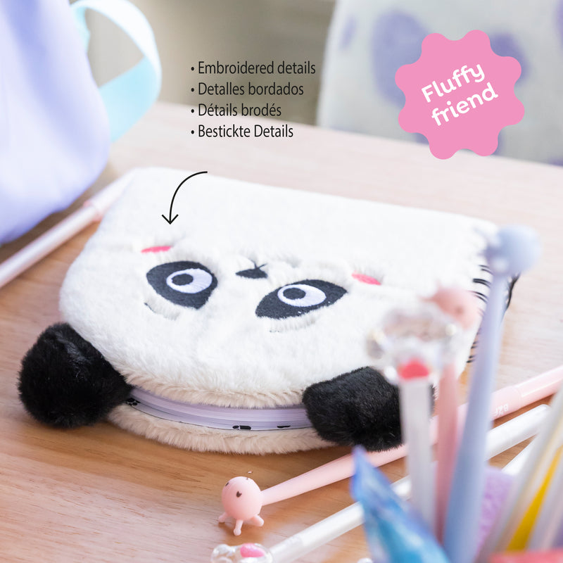 Caderno Peluche Panda B2F Apli