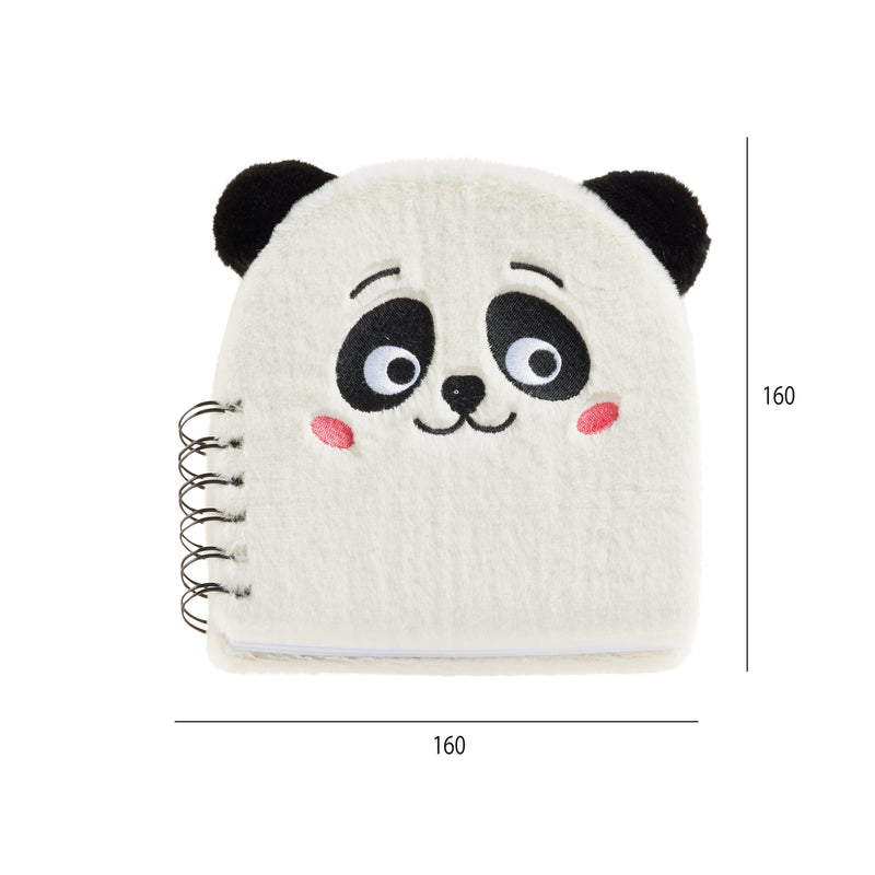 Caderno Peluche Panda B2F Apli