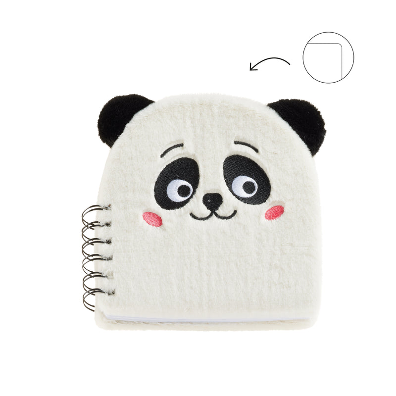 Caderno Peluche Panda B2F Apli