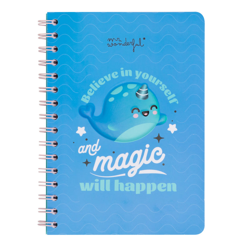 Caderno A5 3D - Believe In Yourself