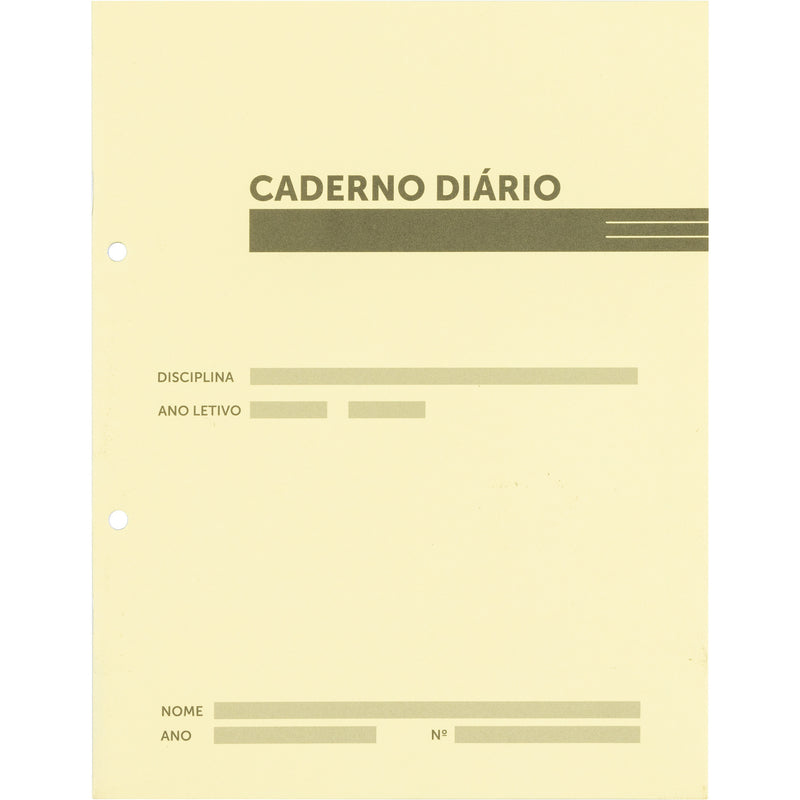 Caderno Diario Preto 40 Folhas Note!