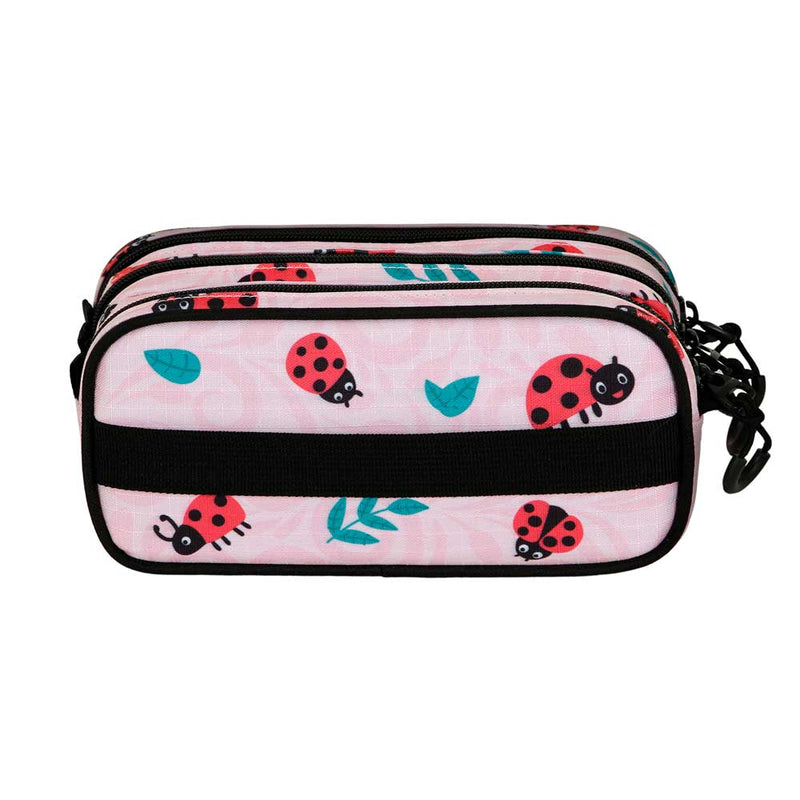 Estojo Triplo Red - Ladybug Omp