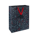 Saco Natal L Floral Holly Note!