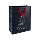 Saco Natal L Floral Holly Note!