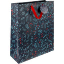 Saco Natal L Floral Holly Note!