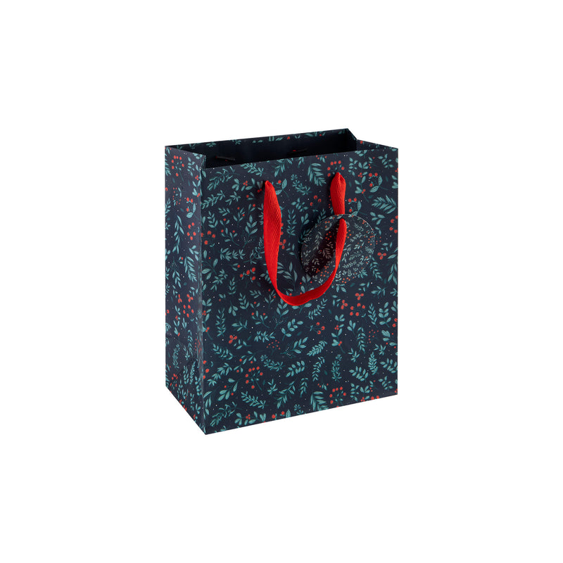 Saco Natal S Floral Holly Note!