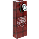 Saco Natal Garrafa Rustic Xmas Note!