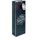 Saco Natal Garrafa Rustic Xmas Note!