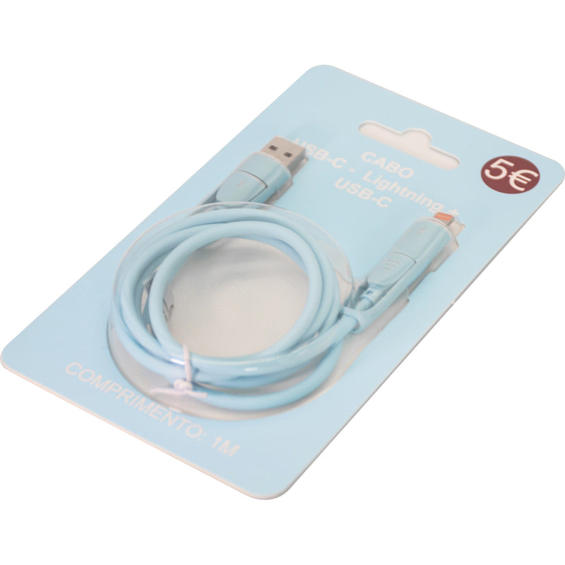 Cabo De Telémovel Multi Aqua Sky