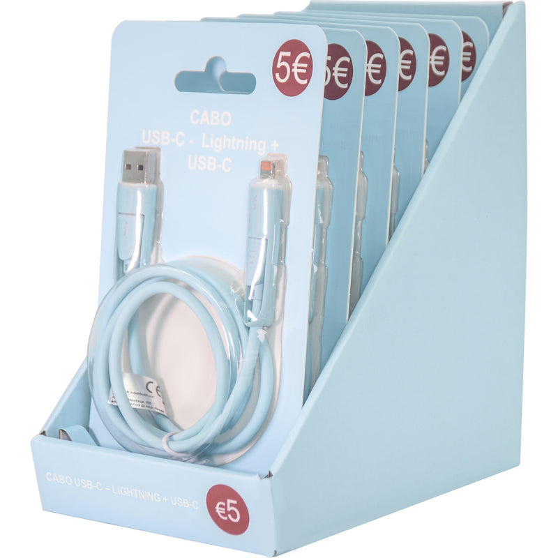 Cabo De Telémovel Multi Aqua Sky