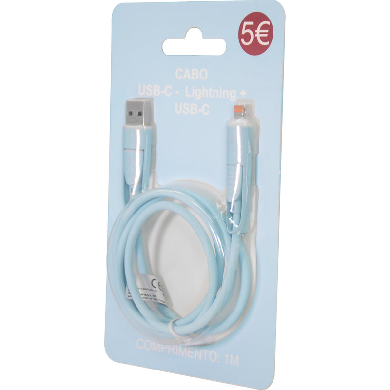 Cabo De Telémovel Multi Aqua Sky