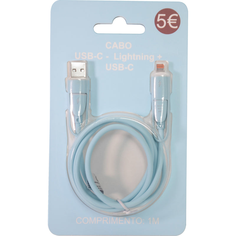 Cabo De Telémovel Multi Aqua Sky