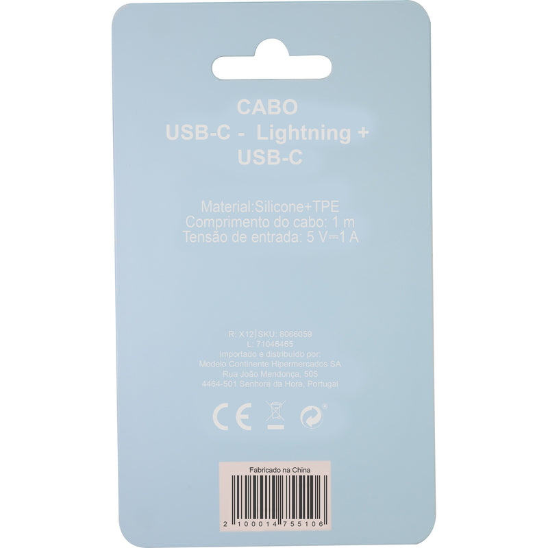 Cabo De Telémovel Multi Aqua Sky