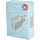 Tomada Usb-C  Azul Aqua Sky