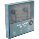 Auriculares Com Fios Aqua Sky
