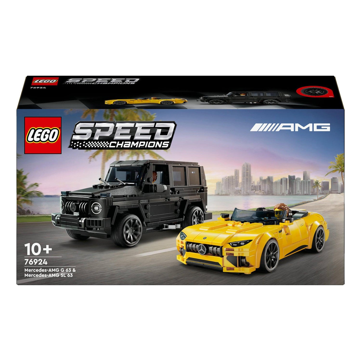 LEGO Speed Champions - Mercedes-AMG G63 e Mercedes-AMG SL63 - 76924
