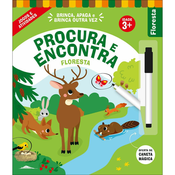 Procura e Encontra: Floresta de Livro