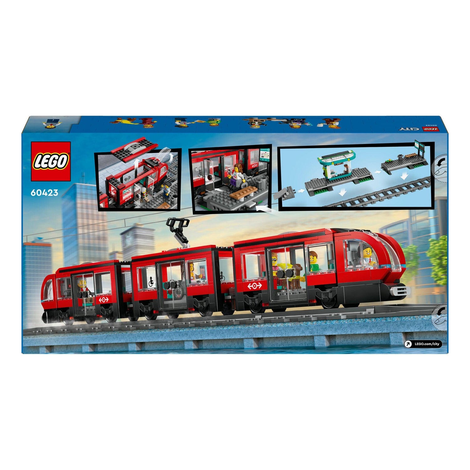 LEGO City - Elétrico e Estação na Baixa - 60423