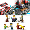 Elétrico e Estação na Baixa Lego-City