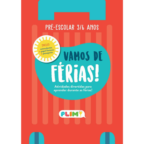 Plim! Vamos de Férias 3/6 Anos de Plim