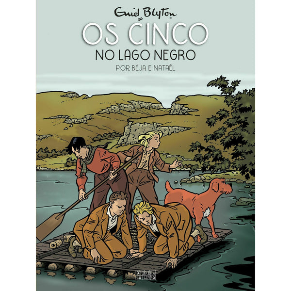 Os Cinco no Lago Negro de Enid Blyton