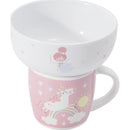 Caneca + Taça Unicórnio Rosa