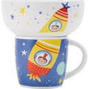 Caneca + Taça Foguetão