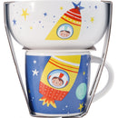 Caneca + Taça Foguetão