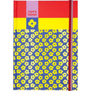 Caderno Espiral A5 Capa Dura Liso 96F com Elast Flower