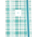 Caderno Espiral A5 Capa Dura Liso 96F com Elástico Square