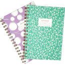 Caderno Espiral A5 Capa Dura Liso 96F Bloom Note!