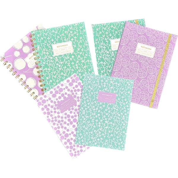 Caderno Espiral A5 Capa Dura Liso 96F Bloom Note!