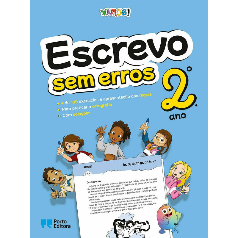 Vamos! - Escrevo sem Erros 2 - 2.º Ano Exercícios para Praticar A Ortografia