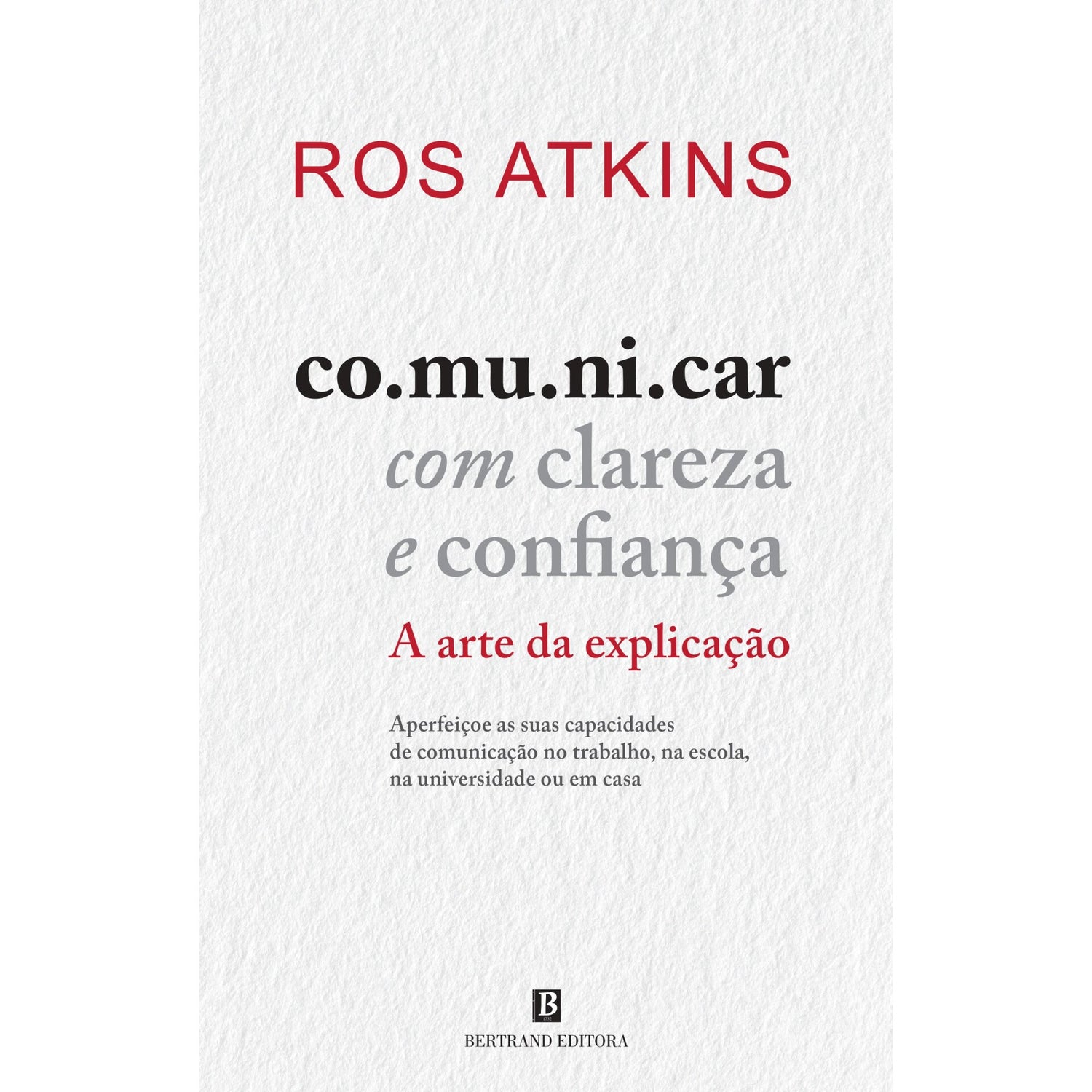 Comunicar Com Clareza E Confiança de Ros Atkins