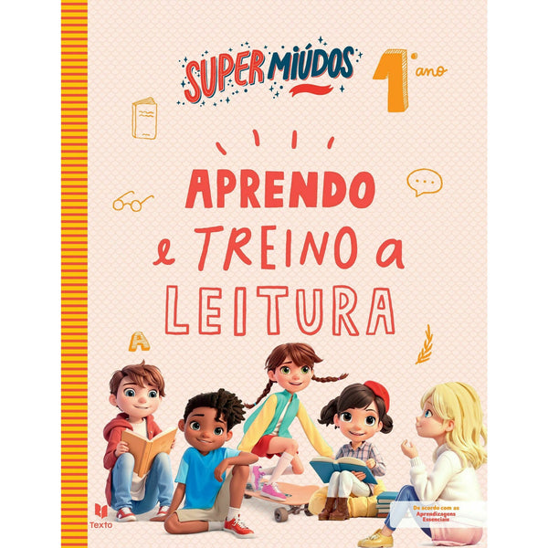 Supermiúdos Aprendo e Treino A Leitura 1º Ano