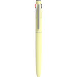 Esferográfica 3 cores Starflo MBP-801 amarelo pastel