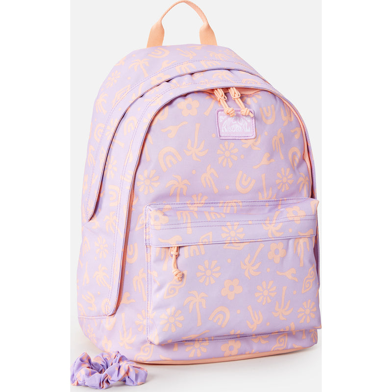 Mochila Dupla Dome 24L Rosa Rip Curl